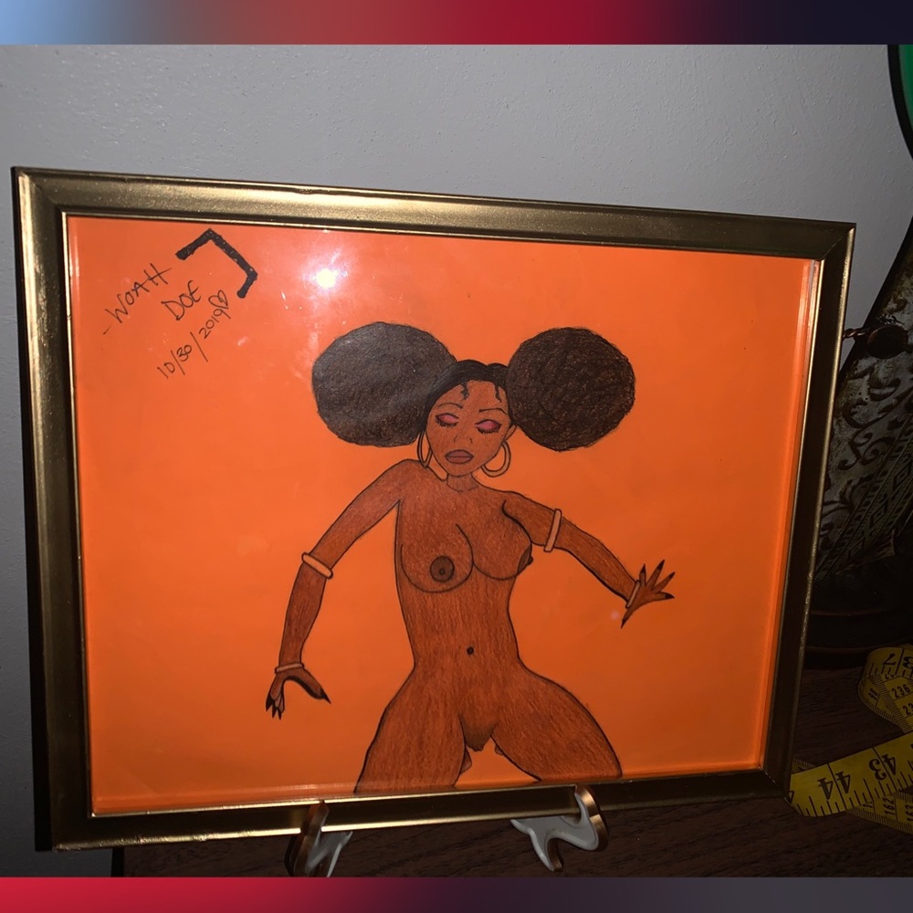 β£οΈ Outkast CD Inspired Art β₯οΈ (β₯ 9x12 Frame ΰ°) - Picture 2 of 12